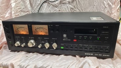 Uher CG 350 Stereo Kassettendeck 80er high end Hifi Tapedeck Sammler Vintage Rar