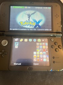 Nintendo &ldquo;New&rdquo; 3DS XL Metallic Gray Handheld Console System RED-001 Tested