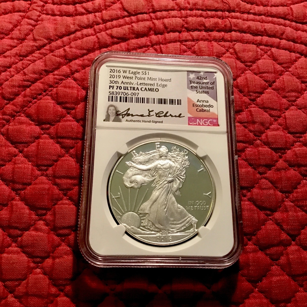 2016 American Eagle PR 70 Graded Silver Bullion Coins for sale | eBay
