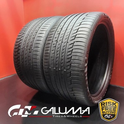 Set of 2 Tires LikeNEW Continental PremiumContact 6   315/30R22 315/30/22 #95131