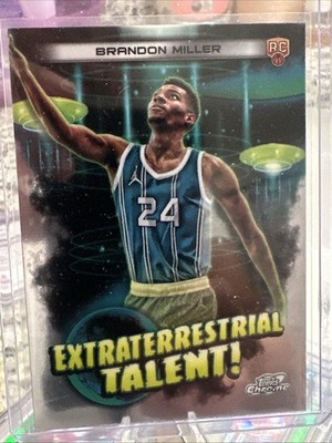 2023-24 Topps Cosmic Chrome - Extraterrestrial Talent Brandon Miller #ET-19 (RC)