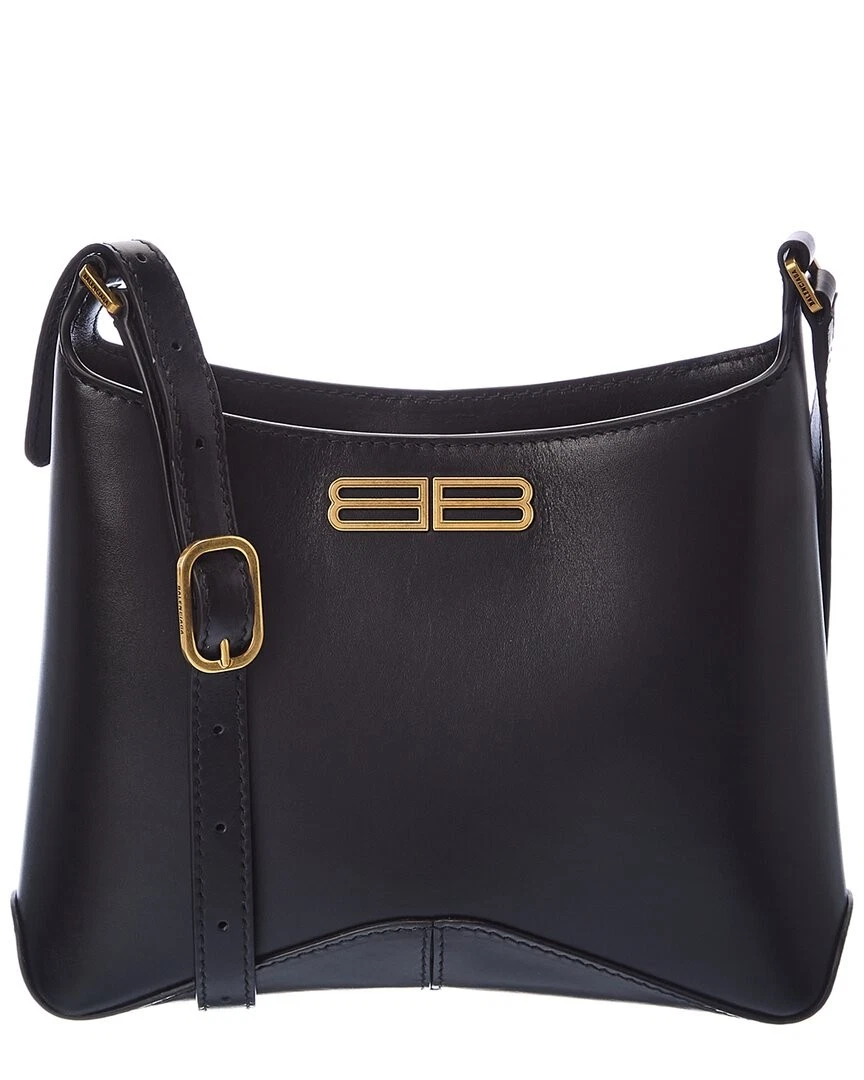 Balenciaga Xx Small Leather Flap Bag Women's Black