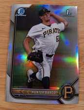 2022 Bowman Draft Hunter Barco Chrome Refractor 1st Bowman RC #BDC-103