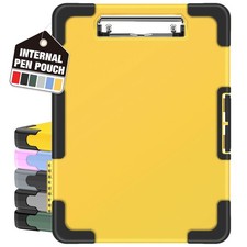 Toughest Clipboard with Storage, Internal Pen Pouch Included, Letter/ A4 Size