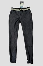 26" Harrys Horse Navy Silver-Detail Jazz Il Ladies Show Riding Pants NWT SKU1025