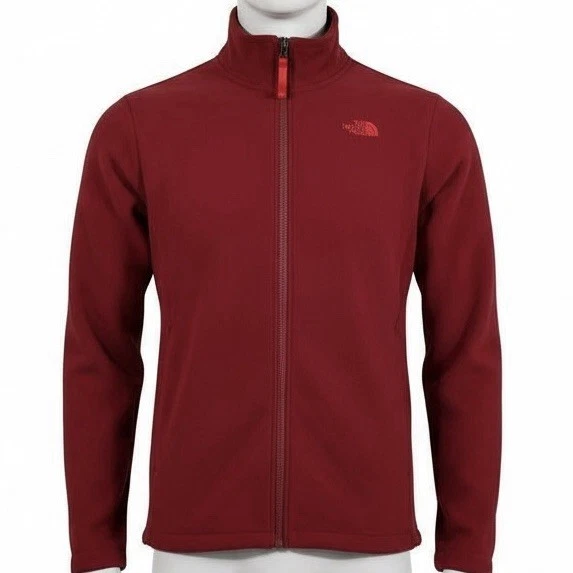 The North Face Full-Zip Fleece Jacket Maroon Boy’s Size XL (18-20)