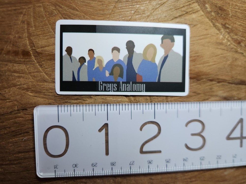 Grey's Anatomy Sticker Greys Anatomy Grey's Anatomy Decal Doctor Nurse Hospital