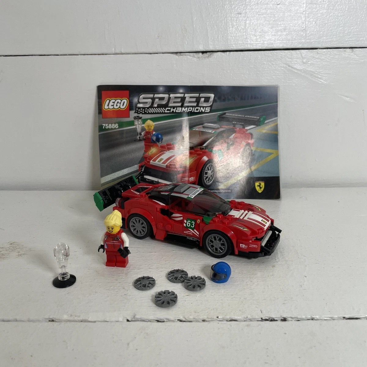 Lego ferrari 488 gt3 scuderia corsa instructions sale