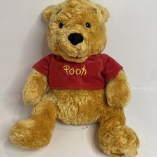 Disney Store Exclusive Core Winnie the Pooh Sitting Plush Stuffed Animal Soft