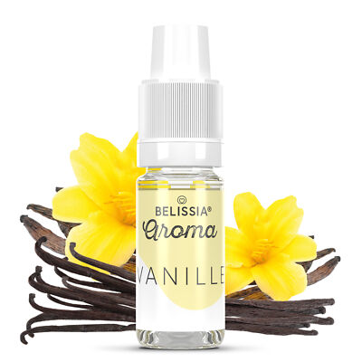 Belissia Lebensmittelaroma - Vanille - Hochdosiertes Lebensmittel Aroma 10ml