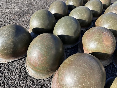 Genuine US M1 WW2 Style Euroclone Combat Helmet - Ideal for Reenactment - Picture 4 of 22