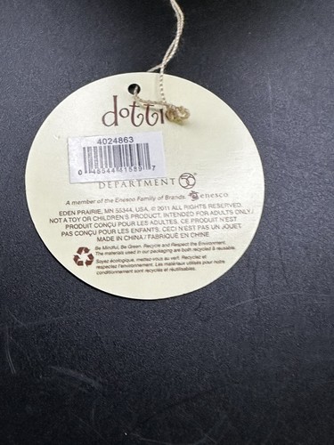 Department 56 Easter Baskets "Dottie"" Ceramic w Wire Handle 2011 New (2) - Picture 4 of 7