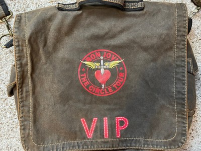 Bon Jovi The Circle Tour VIP Messenger Bag | eBay