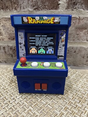 Rampage Mini Arcade Machine Retro Micro Video Game Warner Bros