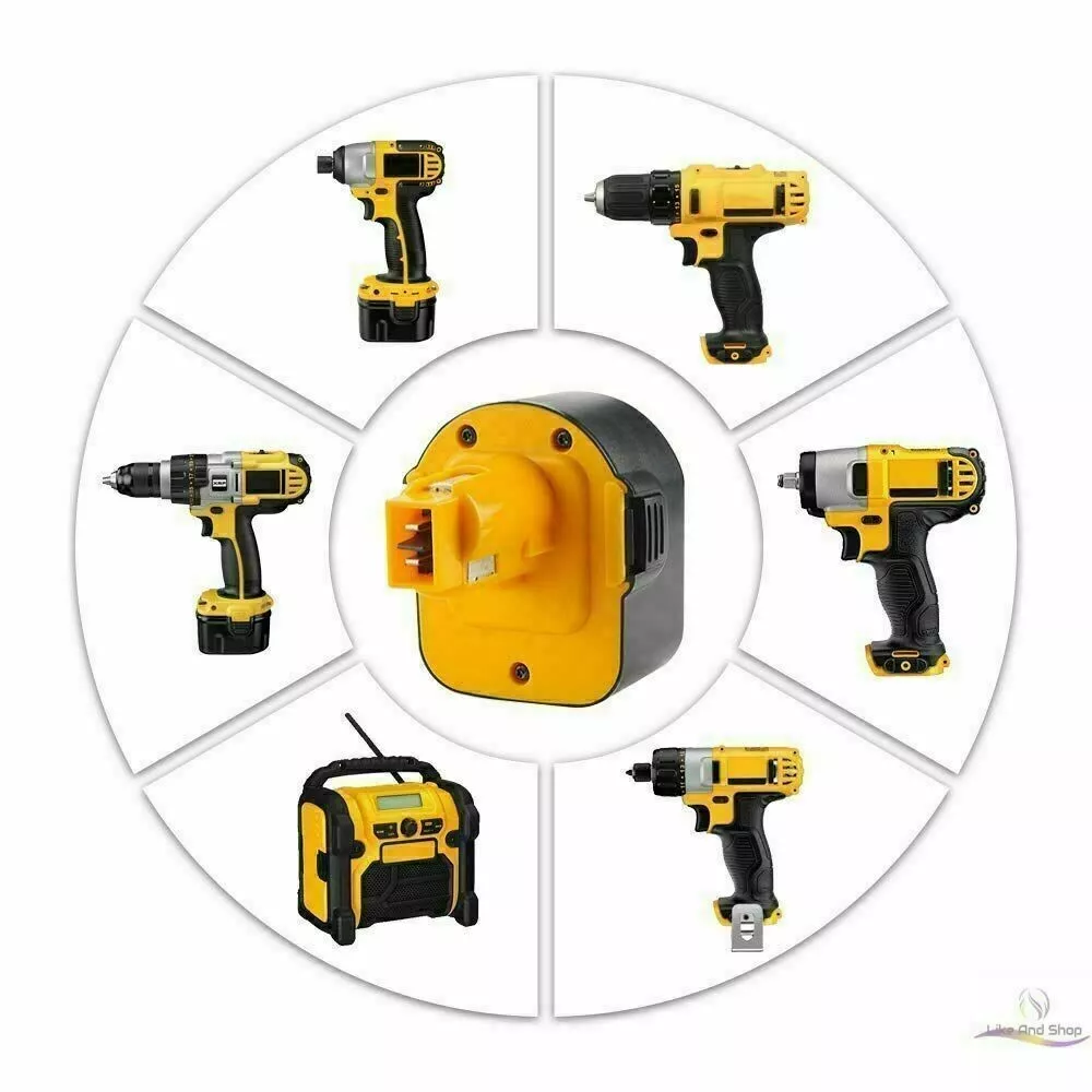 2Pack Replace For DEWALT DC9071 12V Battery DW9071 DW9072 DC9740