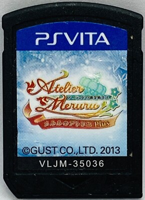 PS VITA Cartridge Atelier Merle Plus Alchemist of Arland 3 Japanese Games