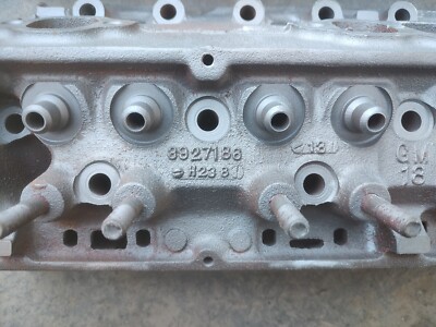 1969 Camaro Z/28 302 3927186 186 2.02 Heads H-23-8 I-18-8 | eBay