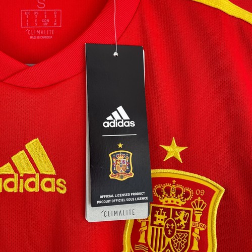 Camiseta de fútbol local Adidas España 2018 para hombre talla S - Imagen 5 de 14