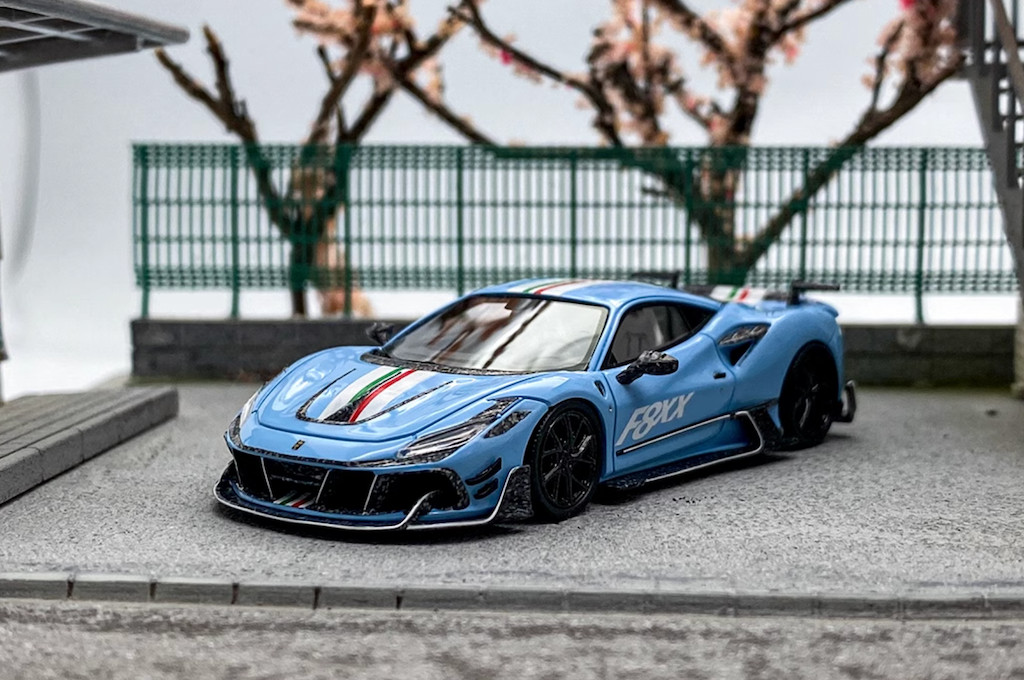 Fuelme モデル x TPC 1/64 フェラーリ 812C BB blue
