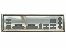 IO I/O Shield For backplate ASUS H81M-C/BM6AD/DP MB Motherboard Backplate OEM