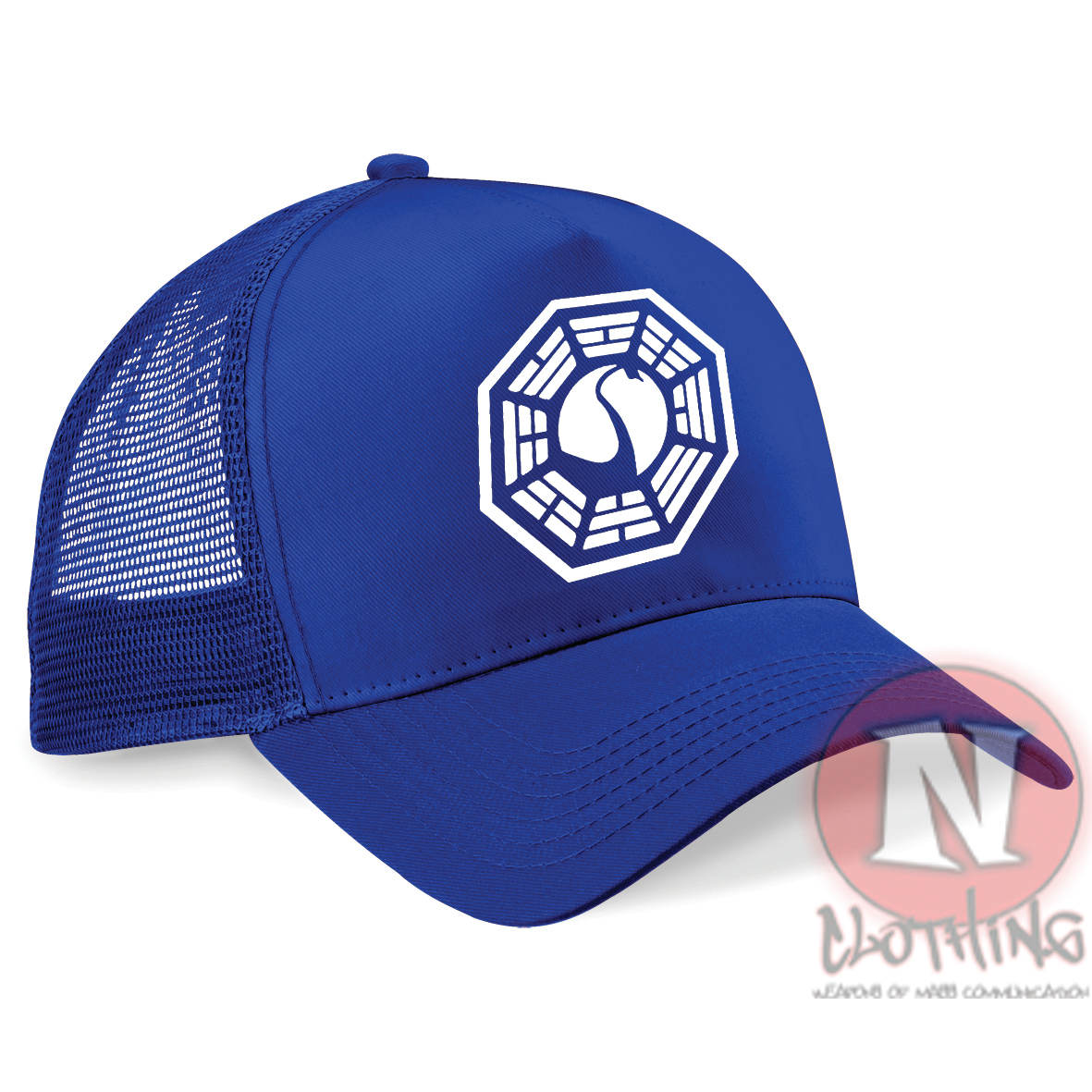 UKHQFED Baseballkappe 'Dharma Initiative' - Baumwoll Cap Verstellbar Für Herren & Damen