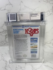 Videojuego Hoops NES Nintendo precintado WATA 9.0/A