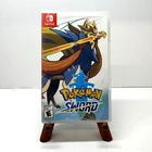 Pokemon Sword Nintendo Switch Game w/Case - Fast Next Day Shipping
