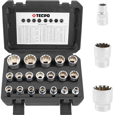 05.090.79 SET 20 CHIAVI A BUSSOLA PER RIMOZIONE DADI ANTIFURTO VW SPIN MARCO TOOLS - Foto 2