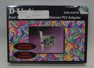 D-Link DFE-530TX Ethernet PCI Adapter *New Unused*