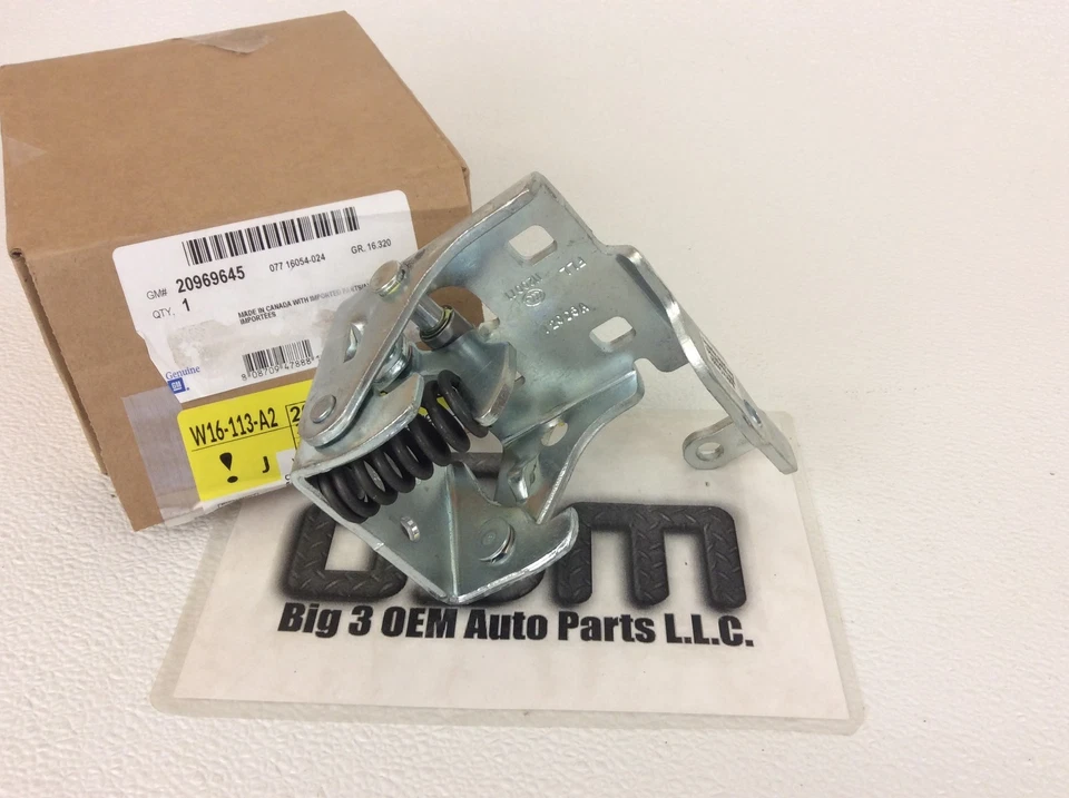 Bisagra inferior de la puerta del conductor delantero Chevrolet Silverado GMC Sierra con enlace de verificación OEM Foto 2 de 3