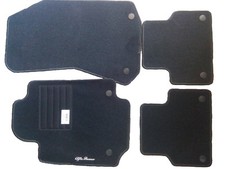 Tappeti Moquette ALFA ROMEO 159 2005> su misura con fix punti fissaggio e ricamo