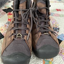 KEEN Targhee II Men's Waterproof Brown Leather Size 10.5