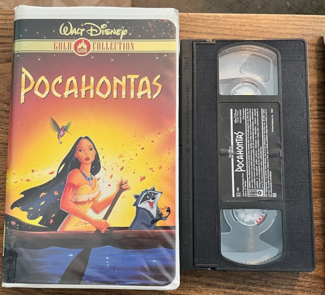 Walt Disney Pocahontas VHS 1995 Gold Collection 19857 | eBay