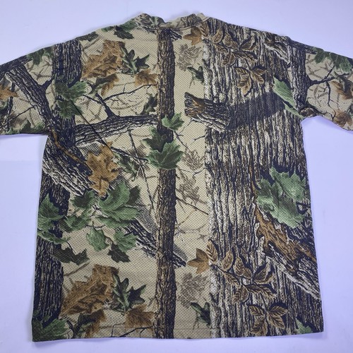 Vtg Redhead Mens 2XL Realtree Mesh Breathable Camo Long Sleeve Shirt Hunting - Picture 11 of 12