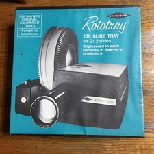 Sawyers Rototray 100 Slide Vintage 2x2 Slides Factory Sealed