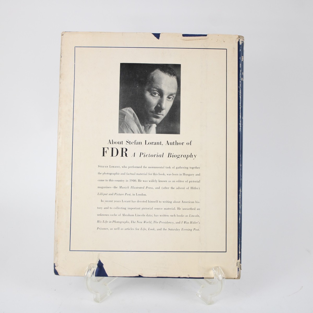 FDR A Pictorial Biography by Stefan Lorant Hardcover Book | eBay