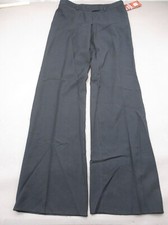 NWT Edwards Size 6 Womens Black /Zip Fly Pockets Stretch Pleated Dress Pants 523