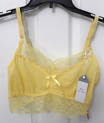 Freya Fancies Bralette - Buttercup - Medium - SHEER- SEXY  -NWT!