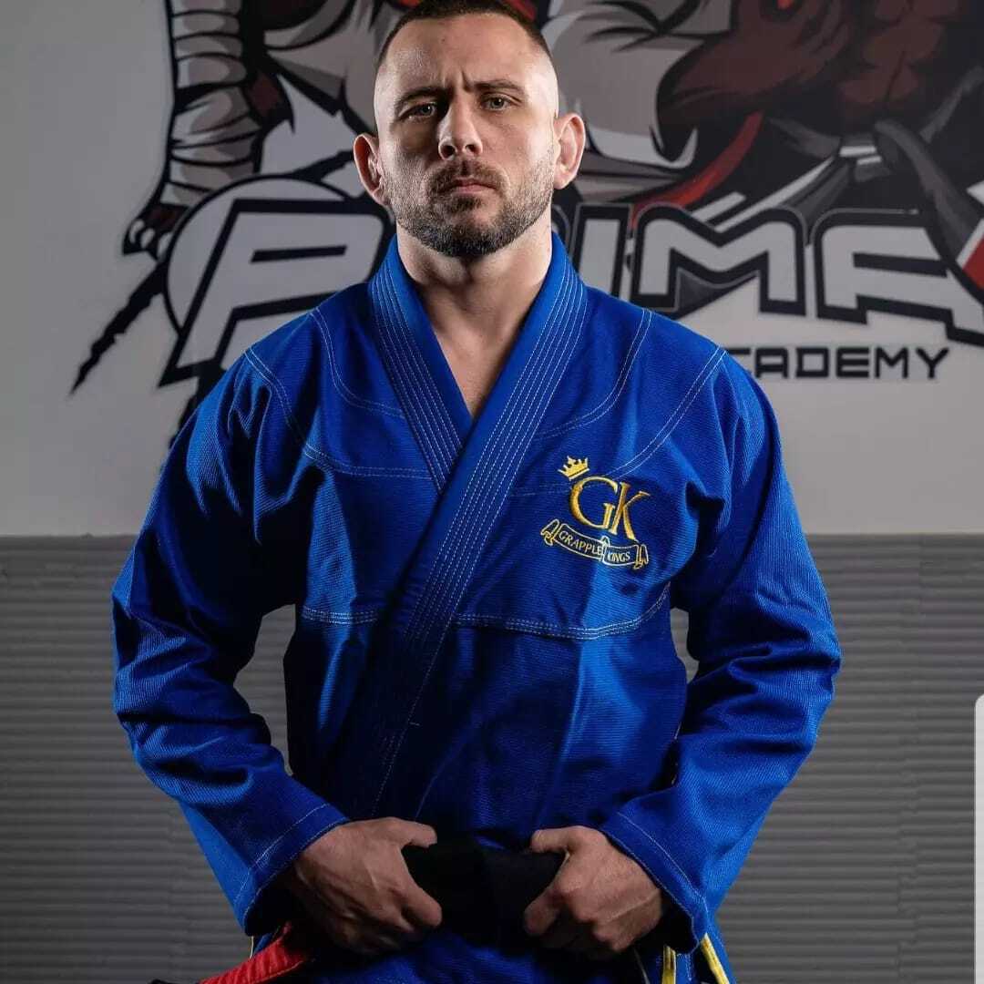 Cinturón Blanco Grapple Kings BJJ GI ADULTOS JiuJitsu Brasileño Kimono Gratis NUEVO