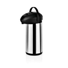 5 Liter Pump Isolierkanne Kaffeekanne Thermoskanne Edelstahl 360&deg; Drehung