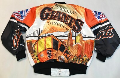 Vintage Chalk Line MLB San Francisco Giants Bomber Fanimation AOP