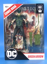 Green Arrow 7  Action Figure 2022 MIB Injustice DC Comic Page Punchers McFarlane