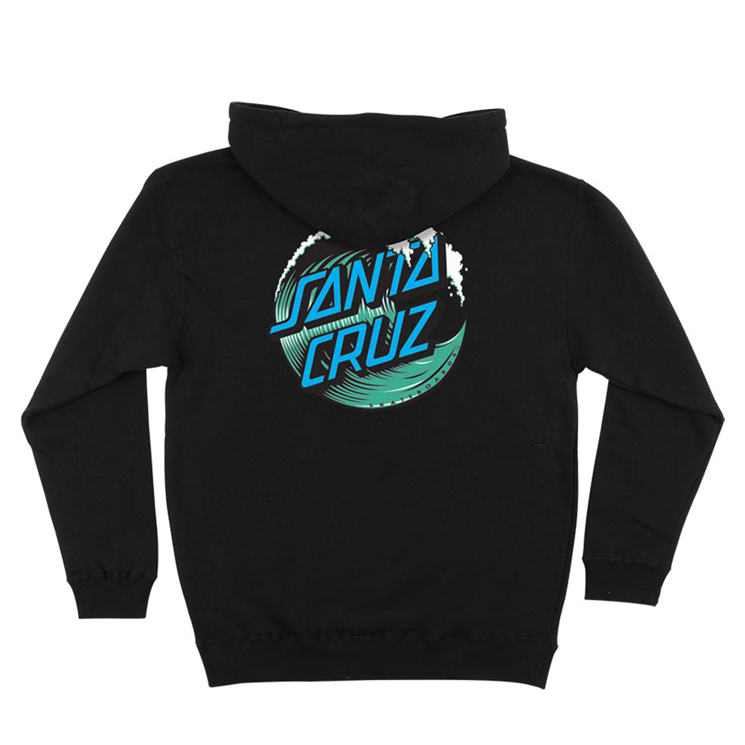 S Hoody Wave Dot Pullover Black
