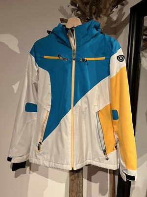 Killtec, Level 5, skijacke, funktionsjacke, 38, weiß, blau