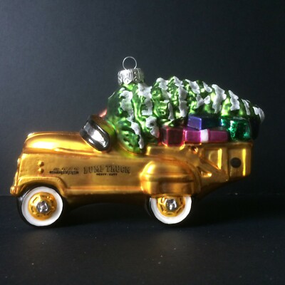 PUNZE USA ANDENKEN ORNAMENT: MURRAY MULDENKIPPER IN MUNDGEBLASENEM GLAS VON 2000