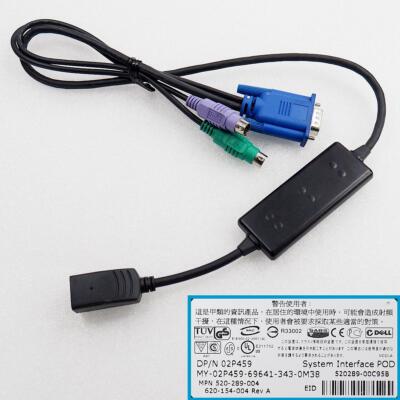 elfbar elfa kaufen Dell 520-294-003 K9446 0K9446 USB KVM Switch System Interface Pod Adapter  Cable main image 0