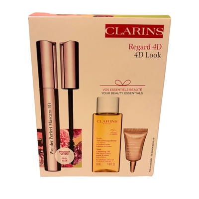 Clarins Regard 4D Look Your Beauty Essentials Gift Set x 2