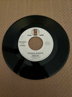 Eagles - Tequila Sunrise- Asylum (45RPM 7”Single) (J872) | eBay