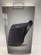 ADURO Trailway Wireless in Car Visor Speaker Black AA-VSP80-01 Open Box New