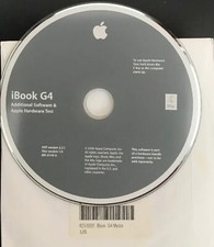 iBook G4 CD-Rom Apple Hardware test Software  additional software 2004